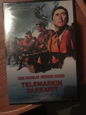 Telemarkin sankarit dvd,kirk douglas,richard harris