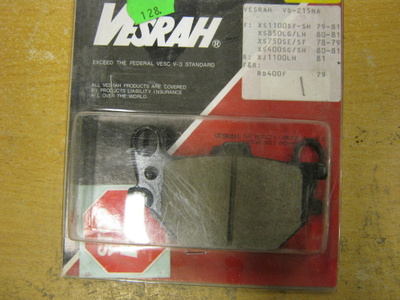 jarrupalat XS400-1100 XJ1100 RD400