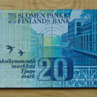 Suomen pankki 20 Markkaa 1993 ilman Litt - pikkukuva 2