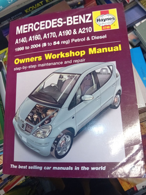 Korjausopas Mercedes benz A140 A160 A170 A190 A210
