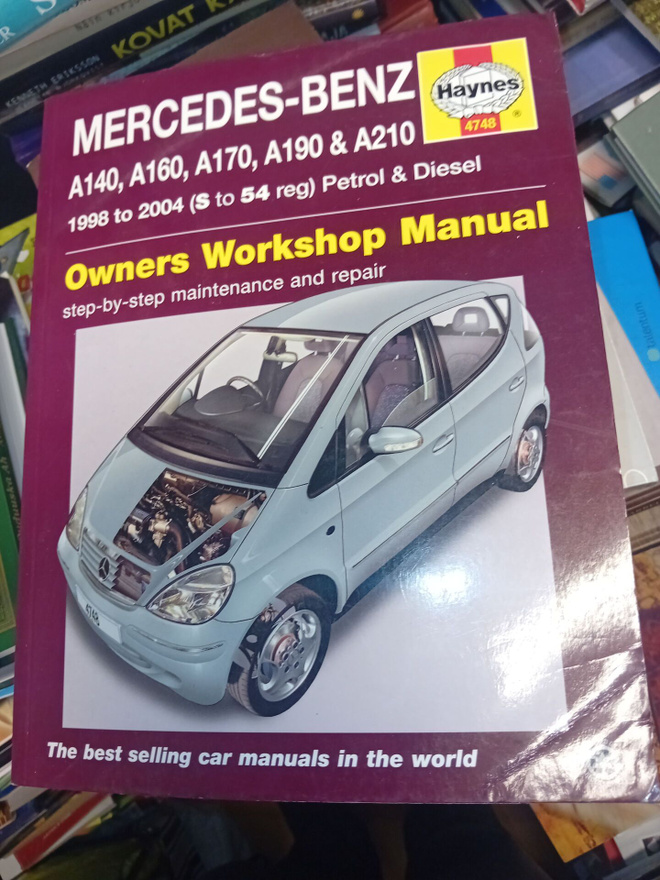 Korjausopas Mercedes benz A140 A160 A170 A190 A210