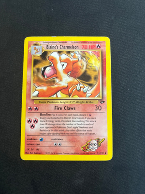 Blaine’s Charmeleon 31/132 Gym Challenge