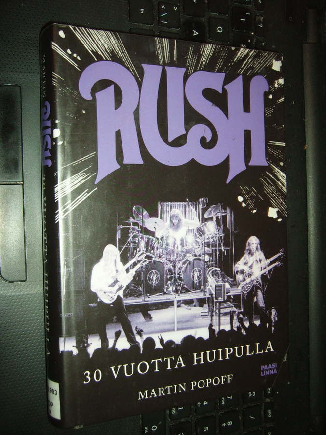 Popoff : RUSH 30 vuotta huipulla ( 1 p. 2013 ) sis. postikul