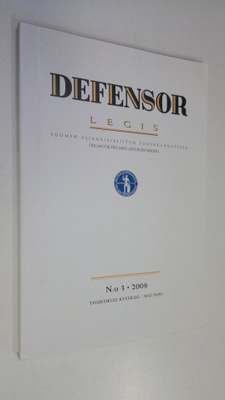 Defensor legis n:o 3/2008