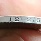 Hopea 2 markka vuodelta 1874. - pikkukuva 3