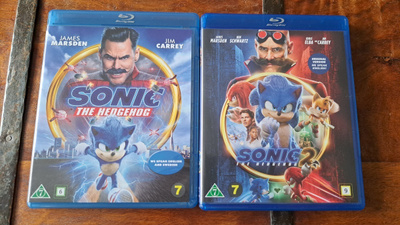 Sonic the Movie 1 & 2 (2020, 2022) Blu-ray