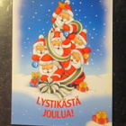 KULKEMATON LYSTIKÄSTÄ JOULUA JOULUKORTTI - pikkukuva 1
