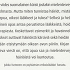 Jukka Turtonen: Mielenterveysongelmat - pikkukuva 3