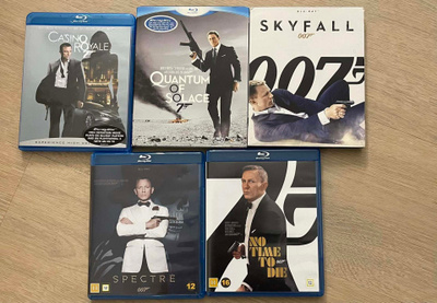Daniel Craigin Bondi setti (5kpl)