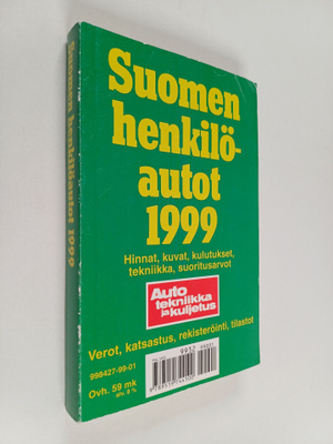 Suomen henkilöautot 1999