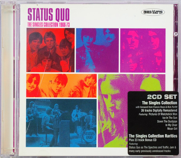 Status Quo (2CD) The Singles Collection 1966-73 MINT!! RM