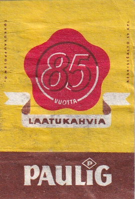 Paulig 85, Laatukahvia,  s63
