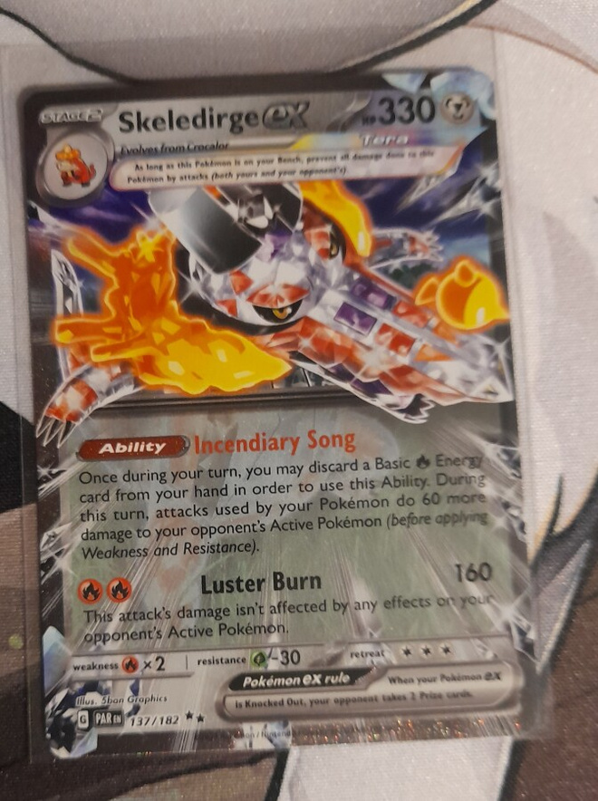 Skeledirge ex [Holo] #137 Pokemon Paradox Rift - NM/M