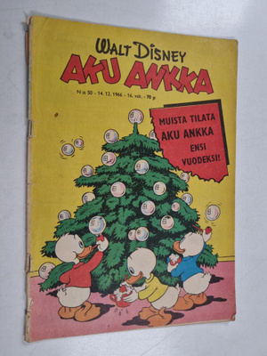 Walt Disney : Aku Ankka 50/1966