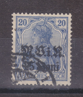 Saksa 1917 Saksan posti Romaniassa Mi 6