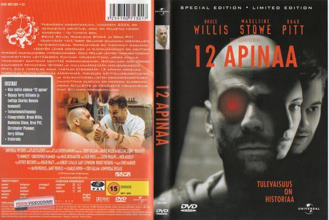 12 Apinaa	(927)	K	-FI-	DVD	suomik.		bruce willis	1995	spec.e
