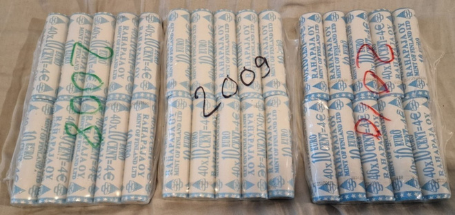Suomi 10c vakuumit -08, -09, -10