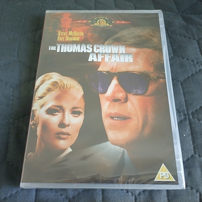 Thomas Crown affair (1968) DVD **muoveissa**