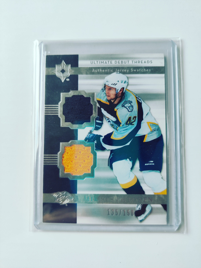 Mikko Lehtonen 06-07 Ultimate Debut Threads /150
