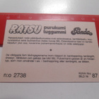 K12 Panda Ratsu purukumi # 87 - pikkukuva 2