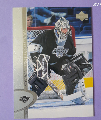 Upperdeck Stephane Fiset, Kings 1996-97