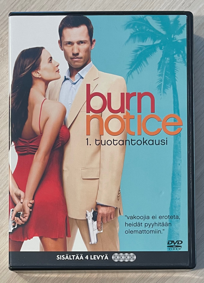 Burn Notice: Kausi 1 (4DVD) Jeffrey Donovan, Gabrielle Anwar