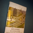 Helsingin matkailukartta (1964) kotelossa +pikkukartta(1948) - pikkukuva 1