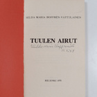 Hilda Maria Hoffren-Vattulainen : Tuulen airut (signeerattu) - pikkukuva 2