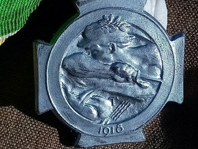 Tampereen valloituksen muistomitali. Hopeointi Tallella.