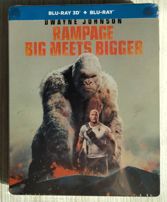Rampage Big Meets Bigger - BR + BR 3D - UUSI