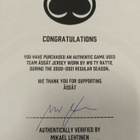Ty Rattie #8 Porin Ässät game worn - pikkukuva 3