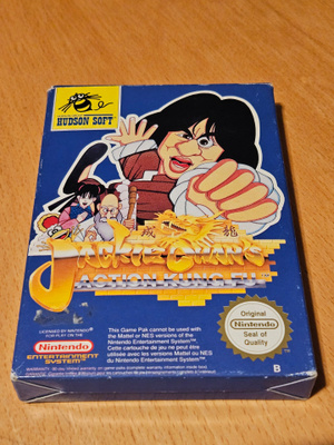Jackie Chan's Action Kung Fu PAL NES - CIB
