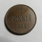 5 penniä 1908 - pikkukuva 1