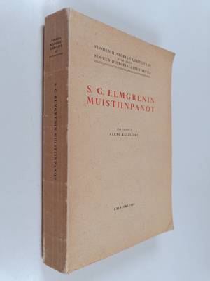 S. G. Elmgrenin muistiinpanot