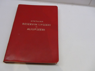 RESERVIN  UPSEERI  JA  ALIUPSEERI  1961