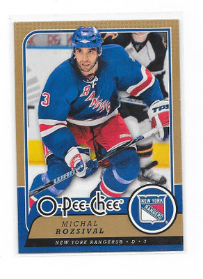 2008-09 OPC #139 Michal Rozsival New York Rangers