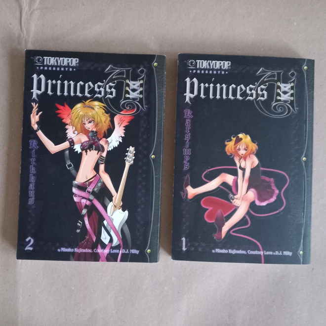 Princess Ai manga valikoima 3€/kpl