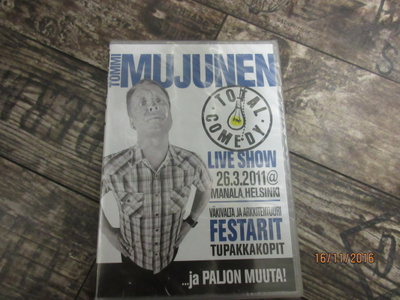 Total Comedy - Tommi Mujunen (DVD) *uusi*