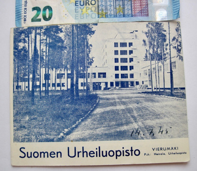 VANHA Vihko Kuvahaitari Vierumäki Heinola 1945