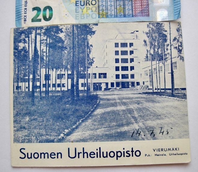 VANHA Vihko Kuvahaitari Vierumäki Heinola 1945