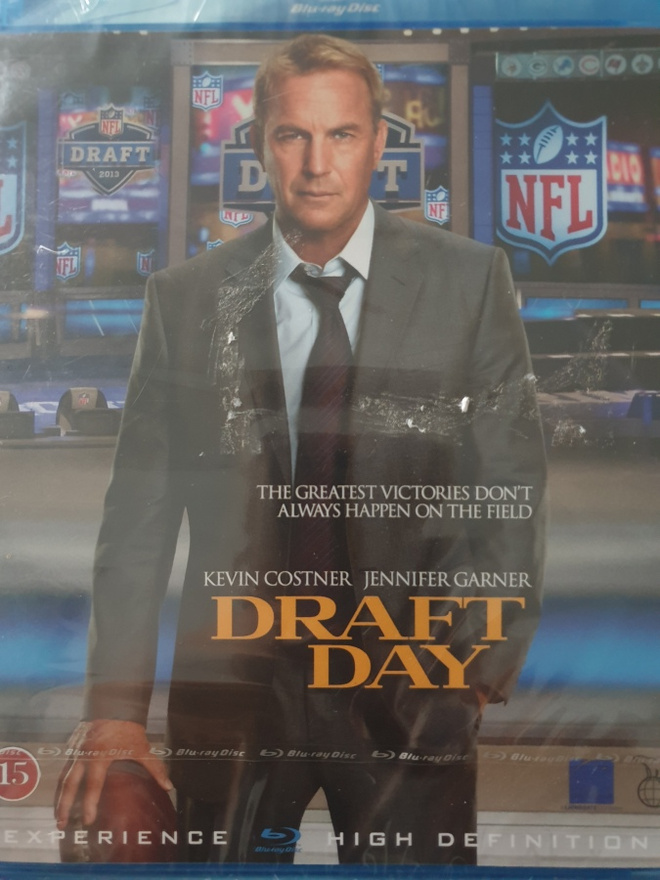 Draft Day Blu-ray (Kevin Costner ja Jennifer Garner)