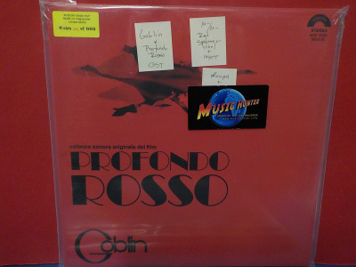 Goblin - Profondo Rosso M-/M- OST LP
