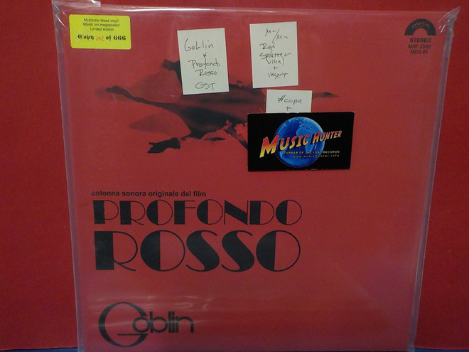 Goblin - Profondo Rosso M-/M- OST LP