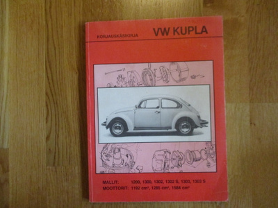 VW KUPLA * KORJAUSKÄSIKIRJA KORJAUSOPAS suomi VOLKSWAGEN