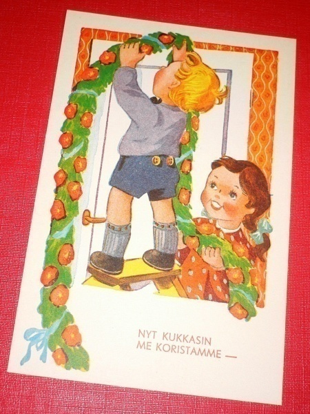 Nyt kukkasin me koristamme --    (K8)