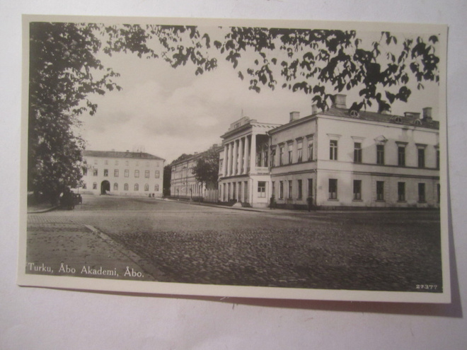 VANHA Postikortti Turku 1930-l  Alkup.Mallikappale