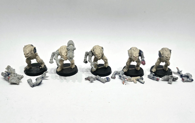 WH40K - 5kpl Genestealer Hybdrids (Rogue Trader) [K67]