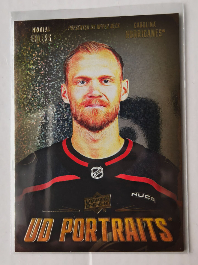 Nikolaj Ehlers 2026-27 UD Series 1 UD Portraits Speckle