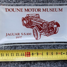 Jaguar S.S 100. Vintage tuhkakuppi hieno - pikkukuva 1