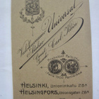 VANHA CDV Valokuva Tullimiehet? Helsinki 1900-l - pikkukuva 3